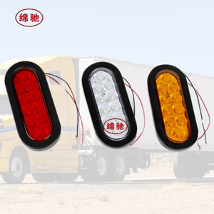 Barra de Luces LED para Puerta Trasera, Impermeable, Luz Blanca Fría, Homologada por <span class=keywords><strong>IDUN</strong></span> DOT E-mark, 17 Pulgadas, 24V/10-30V, Tercera Luz de Freno para Camión - Product Image 6