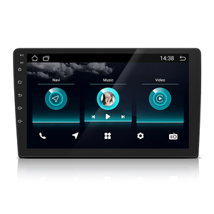 เครื่องเล่นมัลติมีเดียในรถยนต์ Globallink ขนาด 7/9/10.1 นิ้ว รองรับ CarPlay และ Android Auto หน่วยความจำ 2GB 32GB ในตัว พร้อมบลูทูธ WiFi และระบบควบคุมพวงมาลัยแบบไร้สาย ระบบปฏิบัติการ Android - Product Image 1