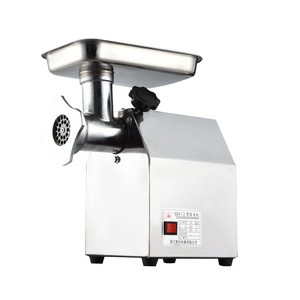 Hachoir à viande professionnel commercial 8 12 22 32 220V en acier inoxydable, modèle de table, vente chaude - Product Image 2