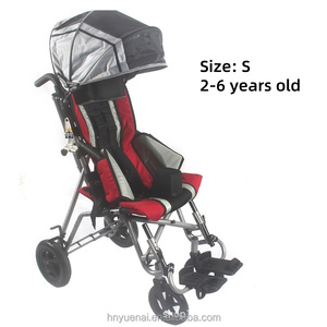 2025 poussette pour enfants handicapés médical enfants adulte fauteuil roulant prix Cp fauteuil roulant paralysie cérébrale enfants pliable - Product Image 4