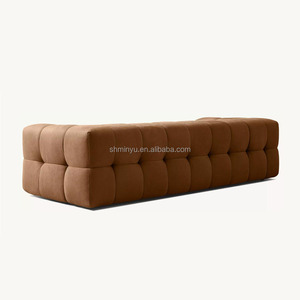 2025 Tùy Chỉnh Thiết Kế Hiện Đại 3-Chỗ Ngồi Tufted Chesterfield Sofa Da Thiết Lập Hiện Đại Sang Trọng Đồ Nội Thất Phòng Khách Sạn Bọt Biển - Product Image 4