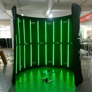 Nieuwe 360 Fotocabine Led Licht Achtergrond 8ft 10ft Fotografie Behuizing Achtergrond 360 Video Fotocabine Achtergrond - Product Image 4