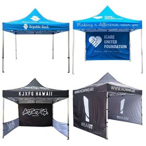 Tente pliante en aluminium personnalisée avec impression JARMOO Trade Assurance pour salon professionnel - Product Image 2