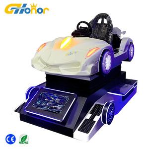 Simulateur de conduite en réalité virtuelle en métal pour l'intérieur, machine de jeu VR, équipement de course automobile VR pour les zones de jeux VR scolaires - Product Image 1