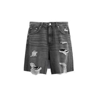 Vintage Streetwear Ripped Men's Jort Casual Jorts Customized Logo - Product Image 3