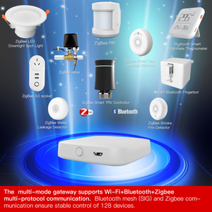 LangYeao Tuya Smart Multi-mode Gateway, Hub Zigbee WiFi BLE Mesh para Automatización del Hogar, Compatible con <span class=keywords><strong>Alexa</strong></span> y Google Home - Product Image 2