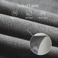 MeiMeilio Housses de canapé et fauteuils 2 pièces respirantes, anti-poussière, extensibles, lavables, unies, multi-tailles, protection pour chiens et chats