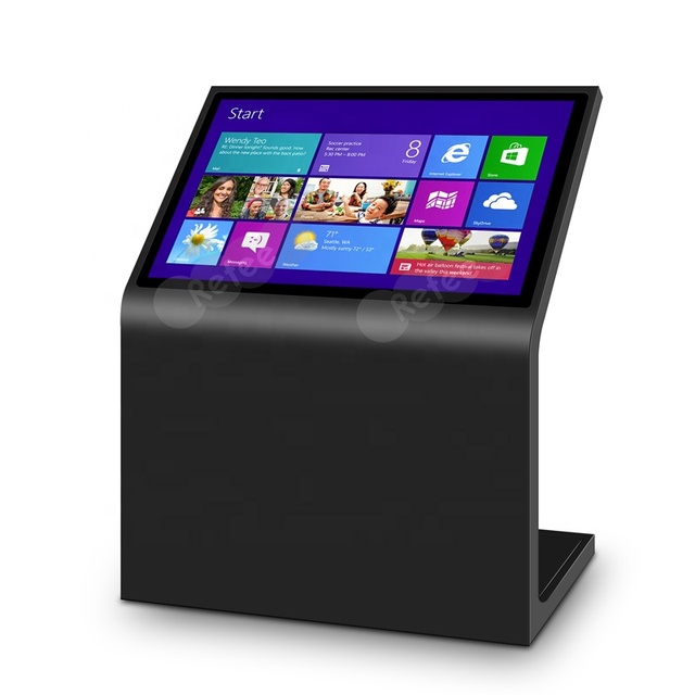 All One PC LCD Media Monitor Kiosk 21.5/43/49/55/65 Inch Touchscreen Android Indoor Use 1 Year Warranty Animation Retail Store