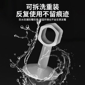 Silicone <b>Door</b> Stopper Transparent Wall Mount Rubber Anti Collision Home <b>Door</b> <b>Protector</b> Minimalist Design - Product Image 4