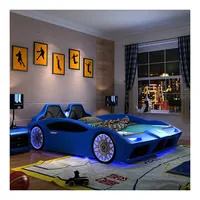 बच्चों रानी पूर्ण आकार वयस्क बच्चों बिक्री के लिए बच्चे बिस्तर कार राजा चमड़े डबल बेड डिजाइन के लिए रेस कार बिस्तर लड़का