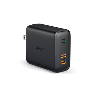 <span class=keywords><strong>AUKEY</strong></span>-cargador de pared PA-D2, estación de carga rápida, adaptador de corriente, enchufe europeo para teléfono y Macbook, 36W, 2 puertos tipo <span class=keywords><strong>C</strong></span> - Product Image 6
