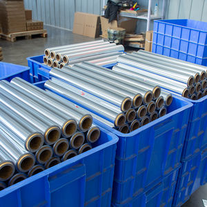 가정용 은박지 식품 포장지 공장 가격 종이 롤 알루미늄 호일 식품 포장용 30cm 45cm 바베큐용 - Product Image 5