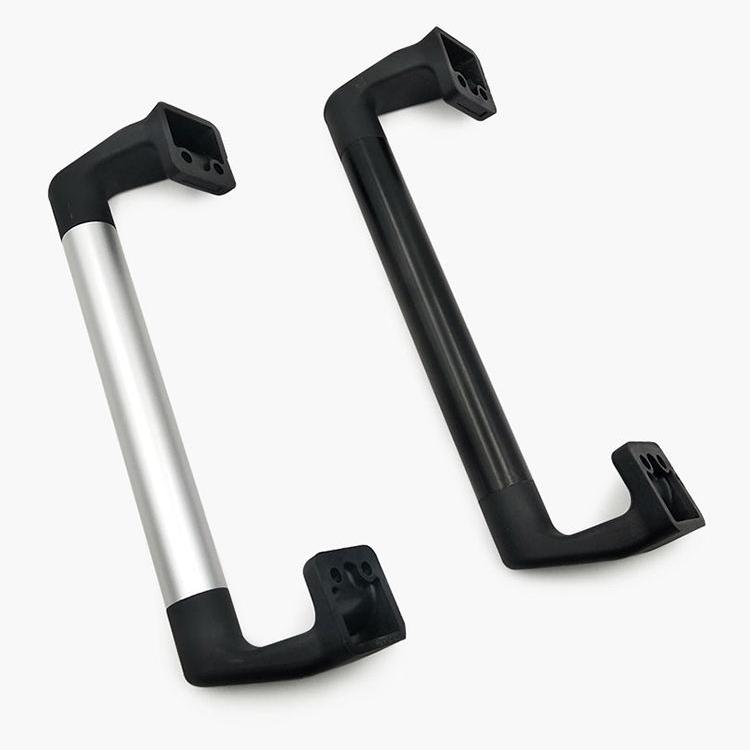 Aluminum Alloy Tubular Handle Bend Bevel Unloading Surface Industrial Equipment Handle Sliding Door Big Handle