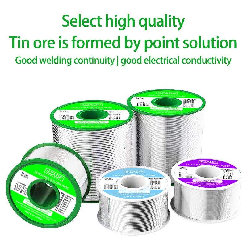 Filo Di Saldatura Senza Piombo Da 100g 0.5-1.0mm Nucleo Di - Foto 6