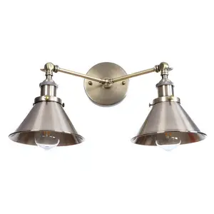 Standard Quality Decorative Brass Wall Lamp for Living Room Available at Wholesale Price From Indian Supplier