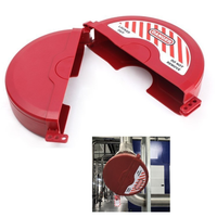 Cerradura de válvula FM11, dispositivo de bloqueo de válvula de bola eléctrica, dispositivo de candado de válvula de giro termoplástico
