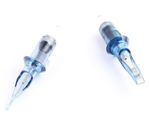 Aiguilles <span class=keywords><strong>de</strong></span> cartouche à encre bleue, avec Membrane, équipement <span class=keywords><strong>de</strong></span> tatouage OEM, nouvelle collection 2022 - Product Image 6
