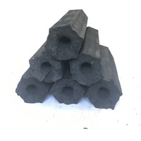 Charbon de bois hexagonal sans fumée pour barbecue, directement de l'usine, durée de combustion de 4 à 5 heures, forme en morceaux, haute teneur en carbone (>90%), fabriqué à partir de sciure de bambou