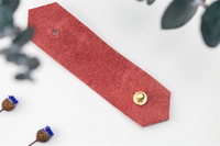 Attaches-câbles en cuir écologiques modernes pour écouteurs, organisateurs de câbles USB avec logo personnalisé, attaches pour bureau