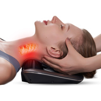 Masajeador de Cuello Eléctrico JKAH-3 con Pulsaciones y Tracción de Aire, de Venta Superior en Comercio Electrónico OEM, con Control de Tiempo