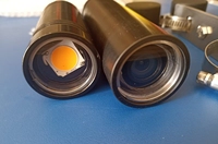 Caméra de plongée professionnelle avec tête de lampe subaquatique, résistance à la pression de 200 m, écran 15 pouces, équipement de plongée professionnel pour usage commercial, directement de l'usine