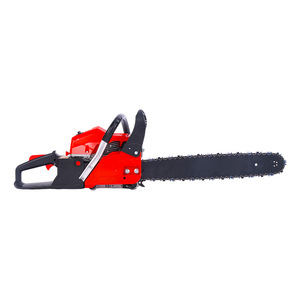 Tronçonneuse industrielle à 2 temps 52cc avec guide-chaîne de 20 pouces et graisseur automatique de chaîne, alimentée à l'essence 2400W pour la coupe du bois - Product Image 4