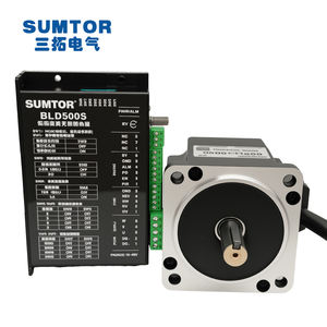 86BLF40030 + BLD500S 0.85NM Nema34 모터 3000rpm 400W 브러시리스 DC 모터 드라이버 - Product Image 2