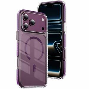 Coque <span class=keywords><strong>de</strong></span> protection intégrale hybride translucide antichoc avec protection d'écran surélevée pour iPhone 16 17 18 ProMax - Product Image 1