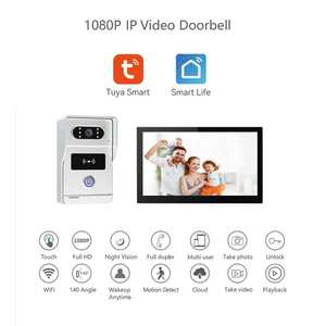 Intercomunicador de Vídeo Sem Fio 2.0MP Wifi Tuya, Câmera de Campainha à Prova d'Água para Villa, Sistema de Intercomunicação TCP - Product Image 4