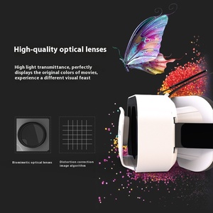 Lunettes VR HT VRboxG05 à porter sur la tête, écran 50"-80", <span class=keywords><strong>casque</strong></span> de <span class=keywords><strong>réalité</strong></span> virtuelle 3D polarisé, nouveau matériel AR pour jeux - Product Image 2