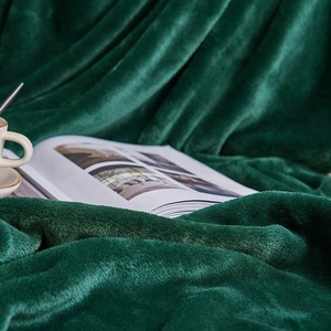 Soft Lightweight <strong>king</strong> <strong>Size</strong> Rolled Flannel Fleece Bed <strong>Throw</strong> Blanket - Product Image 6