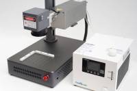 Mesin 3W untuk serat Laser ukiran dalam untuk kulit plastik akrilik multi bahan profesional UV serat Laser menandai