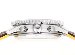 Montre mécanique automatique classique de luxe en acier inoxydable, cadran en cristal saphir, bracelet en cuir PU, fonction calendrier, résistante à l'eau - Product Image 5