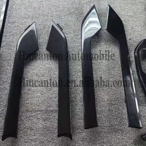 Kit de Molduras Interiores de Fibra de Carbono para Automóviles, Venta al por Mayor, para el Modelo de Automóvil Audi A4 18-25 - Product Image 3