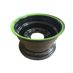 Jantes en acier de haute qualité à <span class=keywords><strong>5</strong></span> <span class=keywords><strong>trous</strong></span> 7.0-<span class=keywords><strong>12</strong></span> Couleur spéciale noire Roues de 11 à 15 <span class=keywords><strong>pouces</strong></span> Moyeux pour remorques Tricycles Vente en gros en provenance d'usine - Product Image 3