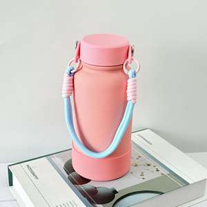 Gourde isotherme personnalisée multi-tailles en acier inoxydable 304 à double paroi, isolation thermique sous vide 12-24h, écologique, pour le sport - Product Image 5