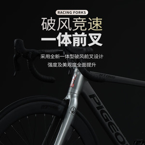 Vélo de route Flying Pigeon 700c en alliage d'aluminium, 20 vitesses, freins à disque hydrauliques, type standard - Product Image 4