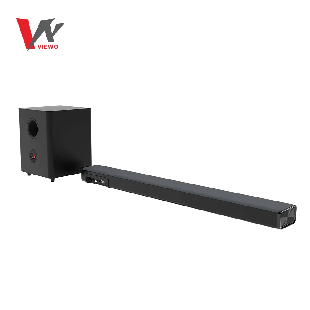 The most hot selling 2.1 wireless sound bar systems for TV Wireless BT Blue Tooth