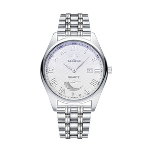 Nouvelle Montre Homme à Quartz 2026 Cadran Bleu Bracelet Acier Inoxydable Petite Seconde Affichage de la Date Style Affaires Lumineuse - Product Image 3