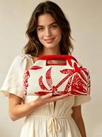 Sacs à main en tissu tricoté au crochet pour femmes, pochette, sac à main bouffant, pochette nuage froncée, trousse de maquillage décontractée