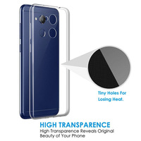 Pour iPhone 17 16 15 Pro Max étui de téléphone transparent 1.0mm couverture 14 16 17 Air Pro Max TPU clair étui de téléphone portable