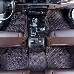 Tapis de sol de voiture sur mesure de qualité supérieure pour BMW |   Tapis de sol <span class=keywords><strong>auto</strong></span> en cuir imperméables et antidérapants, ensemble complet, accessoires intérieurs de luxe - Product Image 3