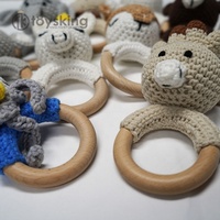 Peluche Ours Amigurumi Personnalisable Jouet Animal en Peluche Debout 15-18cm Bébé & Enfants TK