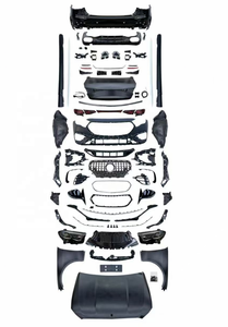Kit Carrozzeria di Qualità per Mercedes Benz 2009-2016 <span class=keywords><strong>W212</strong></span> Aggiornamento a W214 Stile <span class=keywords><strong>AMG</strong></span> E53 Paraurti Cofano Fari Installazione Senza Tagli - Product Image 2