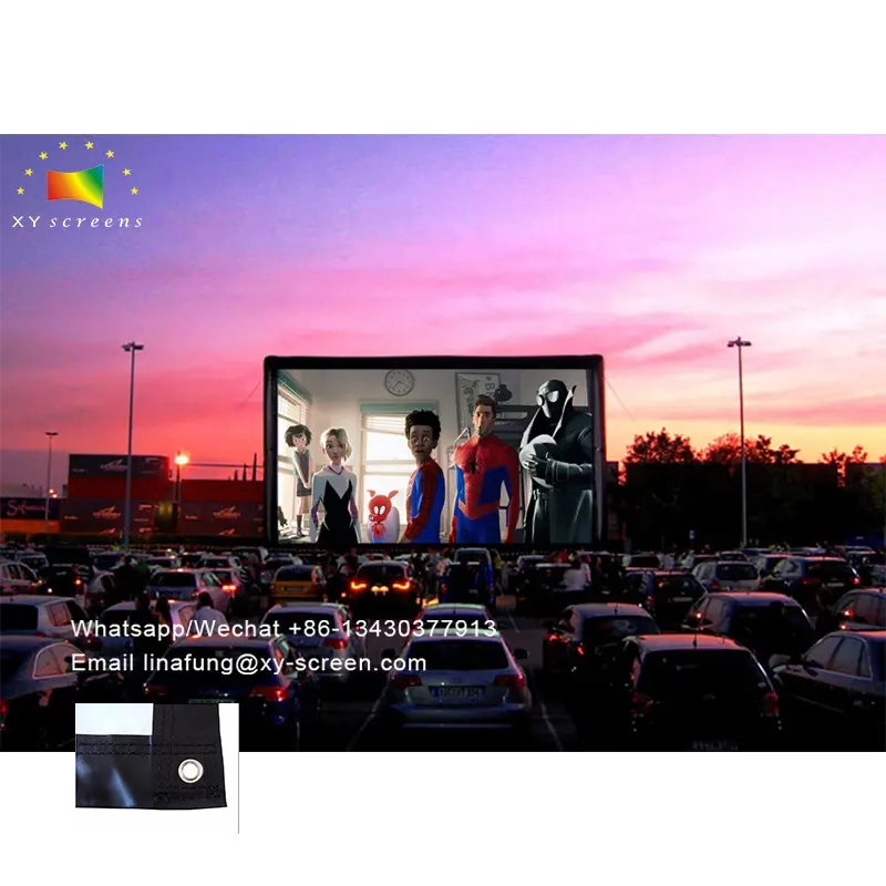 XY Screen Portable Projector Home/Car Outdoor Cinema Theater Film projection screen Open air theater back Rear Projector Screen