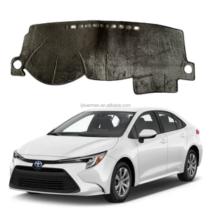 แผ่นรองค<span class=keywords><strong>อน</strong></span>โซลรถยนต์กำมะหยี่นุ่มแบบขายส่ง ป้องกันการลื่นไถล ผลิตจากหนัง  อุปกรณ์ตกแต่งภายในยอดนิยมสำหรับรถยนต์โตโยต้า โคโรลล่า ปี 2005-2015 - Product Image 6