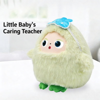 Jouet éducatif intelligent IA pour l'accompagnement des enfants, l'éducation précoce, poupée en peluche interactive apaisante, cadeau