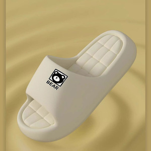 Bear Soft Cushion <b>Slippers</b> EVA Molded Non Slip Indoor Outdoor <b>Summer</b> Men Women Home Use - Product Image 3