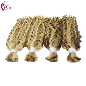 Nuovi Colori FH: <span class=keywords><strong>Extension</strong></span> di Capelli Umani Ricci Italiani, Doppia Trama, <span class=keywords><strong>per</strong></span> Trecce Boho, Qualità 10A Remy - Product Image 3