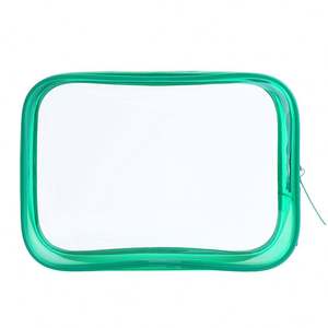 OEM ODM Hot Seller Transparent Plastic Pvc Heat Seal Sewing Travel Custom <b>clear</b> Pvc Cosmetic <b>Bag</b> - Product Image 6